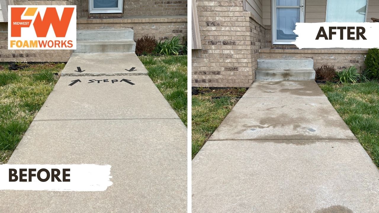 Concrete leveling company Wichita