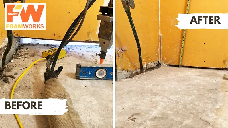 Concrete Floor Leveling in Wichita
