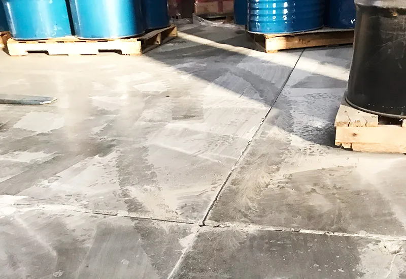 Storage Tank Slab Leveling in Wichita KS
